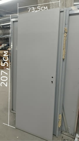 Итериорна врата безфалцова - таблена врата без каса 208/74, city of Sofia - снимка 1