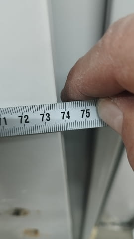 Итериорна врата безфалцова - таблена врата без каса 208/74, city of Sofia - снимка 9