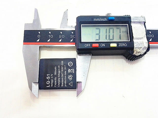 Батерия LQ-S1 за смарт часовник модел DZ09, A1, V8, X6, AB-S1, DJ-09, GJD, HKS-S1, FYM-M9, SCX-M9... - снимка 4