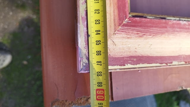 Дървена рамка за картина 88/72 старо злато с орнаменти, град София | Картини - снимка 10