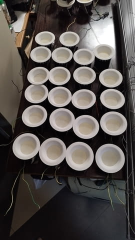 Лунички - лед лампи за таван illuxtron linea 75 HV 9W 300K, град София | Инструменти / Оборудване - снимка 2