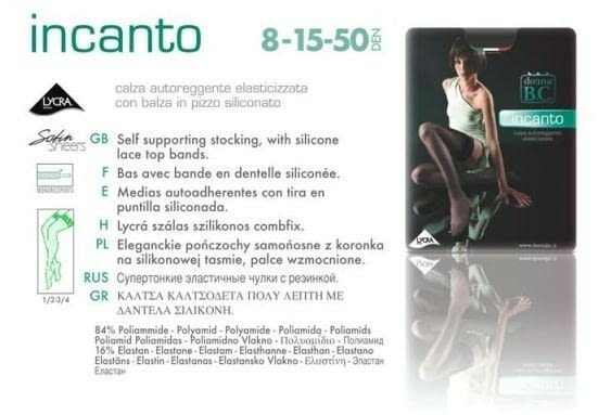 15DEN черни, сиви, телесни, бежови италиански тънки чорапи със силикон 40-85кг дълги чорапи с дантела - снимка 5