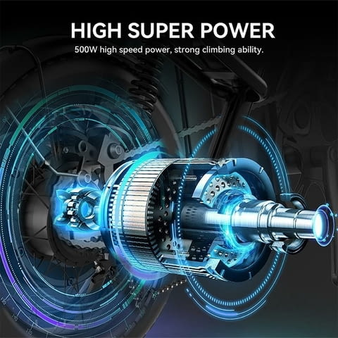 Електрически велосипед/колело RIDING TIMES Z8 500W 15.6AH, град Разград | Други - снимка 3