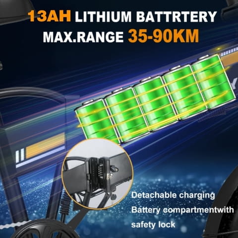 Електрически велосипед/колело KOOLUX BK10S 750W 13AH - град Разград | Други - снимка 2