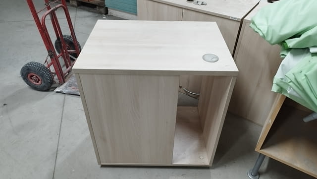 Офис шкаф - шкафче с 4 чекмеджета и отвор за компютър 68/50/74см - снимка 10