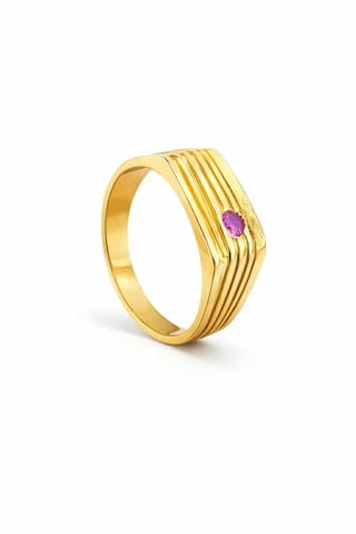 Златен пръстен-4.88гр. Сертификат - Да - град Велико Търново | Пръстени - снимка 1