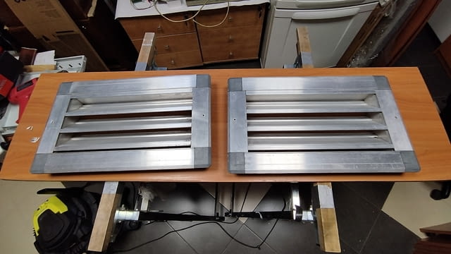 Алуминиев дифузьор / дифузер - решетка за въздуховод 2бр, city of Sofia | Construction Materials - снимка 1