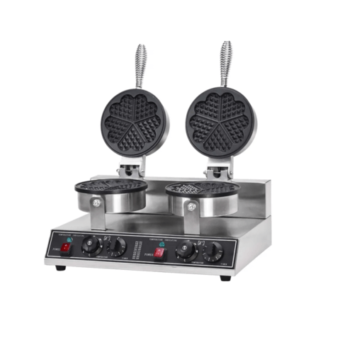 Професионален двоен гофретник за белгийски гофрети – сърца, град Карнобат