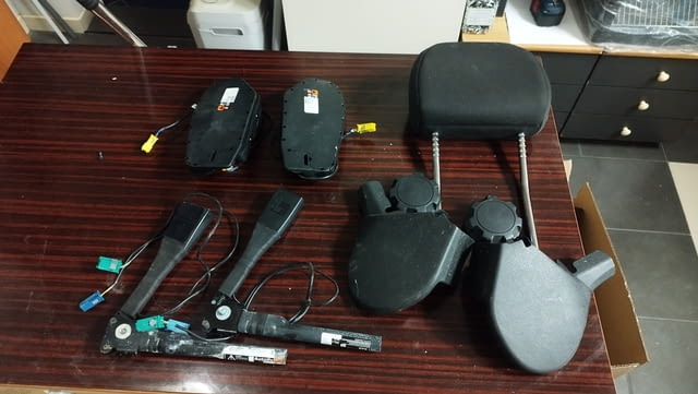 OPEL Corsa E 2015г части еърбег от седалки предни и кори от врати - снимка 2