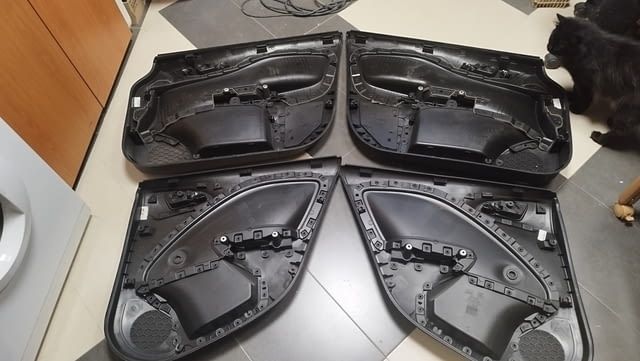 OPEL Corsa E 2015г части еърбег от седалки предни и кори от врати - снимка 5