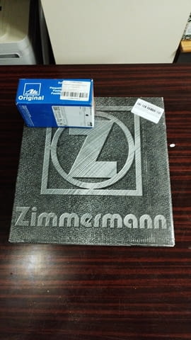 MAZDA CX-3 - Мазда CX-3 спирачни дискове Zimmermann и накладки - снимка 4