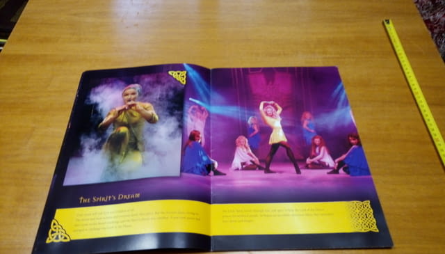 Lord of the Dance - Рекламно Списание с плакат на групата 60/40см - снимка 2