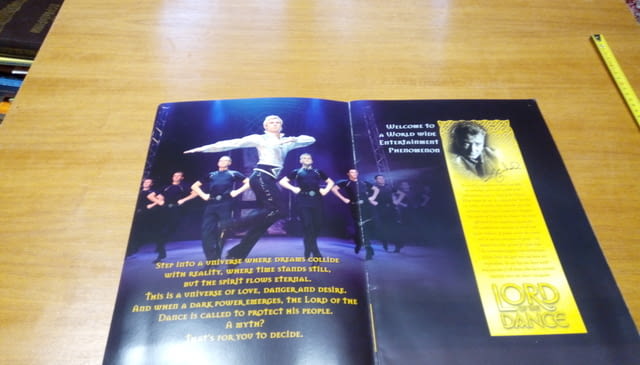 Lord of the Dance - Рекламно Списание с плакат на групата 60/40см - снимка 5