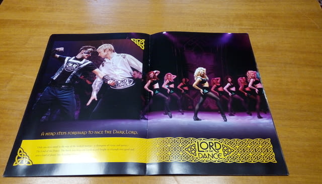 Lord of the Dance - Рекламно Списание с плакат на групата 60/40см - снимка 11