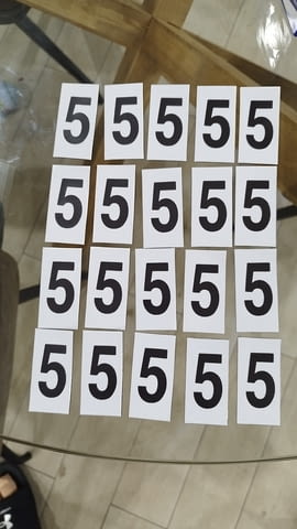 Mагнитни цифри комплект от 0 до 9 - 3/6см - city of Sofia | Other - снимка 2