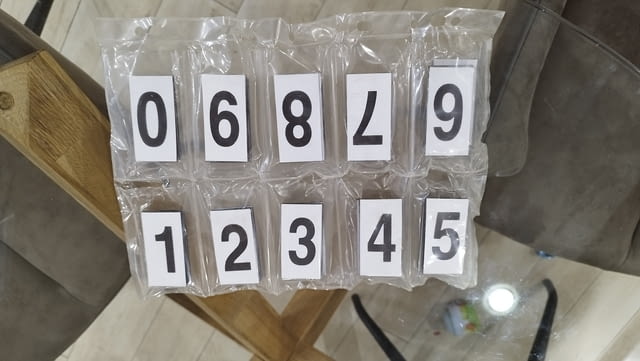 Mагнитни цифри комплект от 0 до 9 - 3/6см - city of Sofia | Other - снимка 9