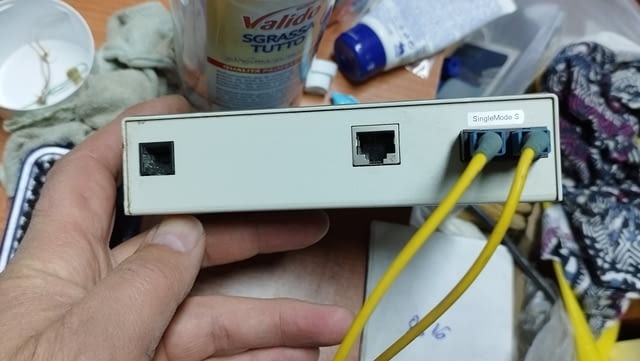 Wizlan - WLM-220 преобразувател на оптичен сигнал - влакна - конвертор - снимка 2