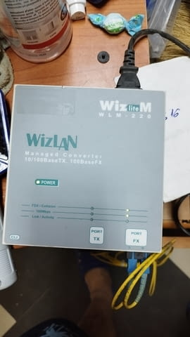 Wizlan - WLM-220 преобразувател на оптичен сигнал - влакна - конвертор - снимка 10