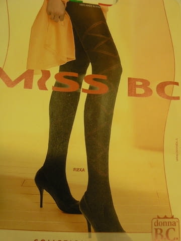 50DEN кафяв+червен италиански плътен фигурален чорапогащник 40-65кг фигурални чорапогащи - снимка 2