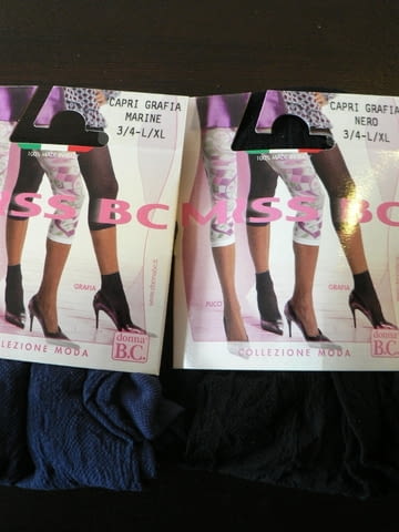 40DEN черен, син италиански прозрачен фигурален клин 40-85кг 145-180 см фигурални клинове - снимка 2