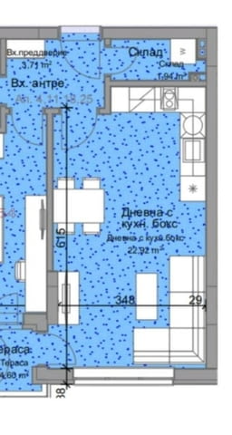 Продава се 2-СТАЕН апартамент град Пловдив, окръг Остромила, city of Plovdiv - снимка 3