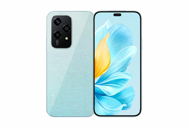 Телефон Honor 200 Lite 5G 256GB Друг, 256 GB, Light blue - city of Veliko Tarnovo | Smartphones - снимка 1