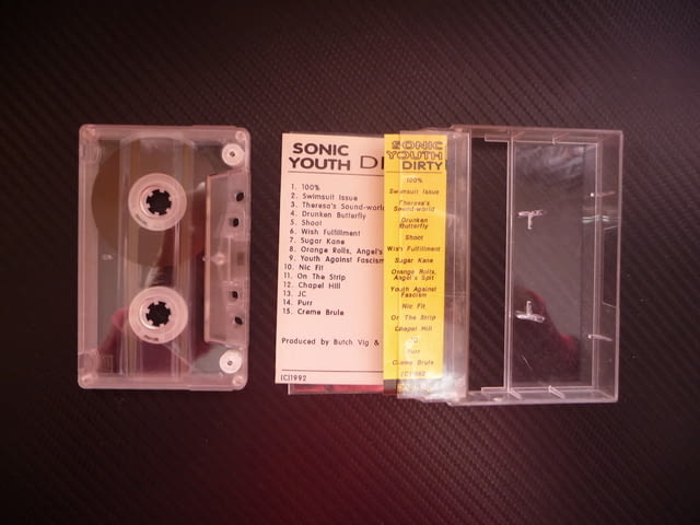 Sonic Youth Dirty рок музика пънк ню уейв нойз саунд касета албум касетофон дек слушане Riva Sound - снимка 2