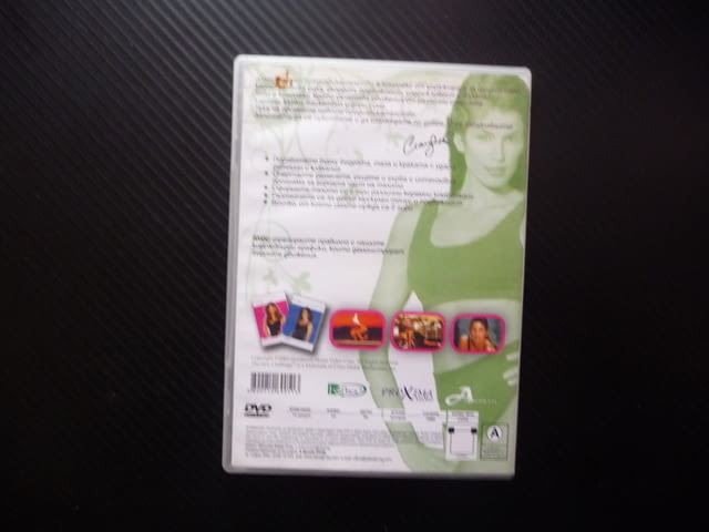 Синди Крауфорд Следващото предизвикателство DVD филм упражнения цялото тяло бедра корем крака модел - снимка 3