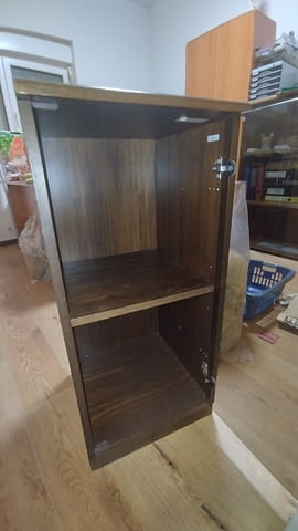 Шкаф витрина цвят палисандър - орех 42/44/височина 91см, city of Sofia | Cabinets & Dressers - снимка 3