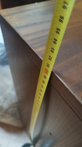 Шкаф витрина цвят палисандър - орех 42/44/височина 91см, city of Sofia | Cabinets & Dressers - снимка 8