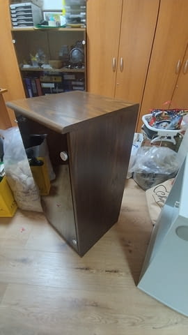 Шкаф витрина цвят палисандър - орех 42/44/височина 91см, city of Sofia | Cabinets & Dressers - снимка 9