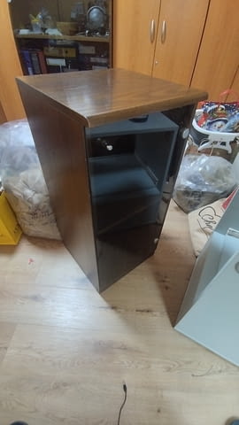 Шкаф витрина цвят палисандър - орех 42/44/височина 91см, city of Sofia | Cabinets & Dressers - снимка 10