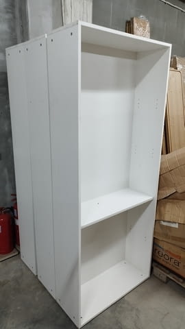 Гардероб - Етажерка 83/200/32см - офис шкаф с рафтове за документи 4бр - снимка 2