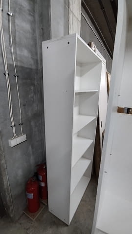 Гардероб - Етажерка 83/200/32см - офис шкаф с рафтове за документи 4бр - снимка 5