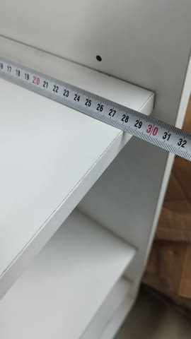 Гардероб - Етажерка 83/200/32см - офис шкаф с рафтове за документи 4бр - снимка 12