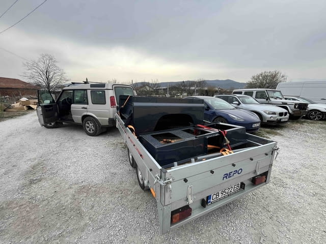 Туристическо ремарке под наем за UTV, ATV, АТВ, УТВ, скутери, мотори платформа под наем, бус под наем Софи