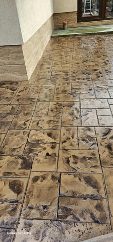 Изработка на щампован бетон Работа през уикенд - Да - град Велико Търново | Строителни Услуги - снимка 4