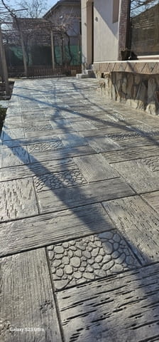 Изработка на щампован бетон Работа през уикенд - Да - град Велико Търново | Строителни Услуги - снимка 10