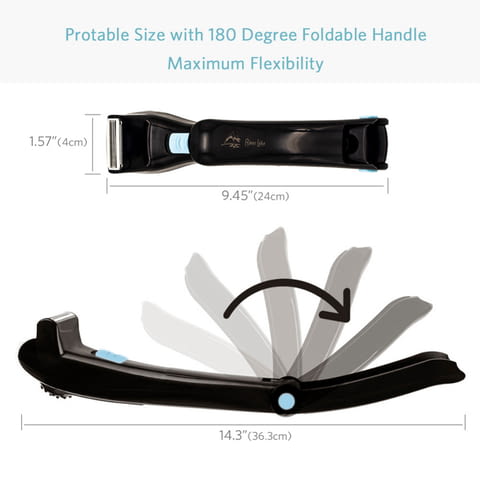 Тример за тяло Машинка за бръснене на гръб сгъваем безжичен, град София | Други - снимка 8