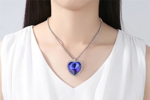 Колие СЪРЦЕТО НА ОКЕАНА от филма Титаник, град София | Колиета / Синджири / Медальони - снимка 7