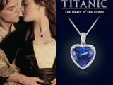 Колие СЪРЦЕТО НА ОКЕАНА от филма Титаник