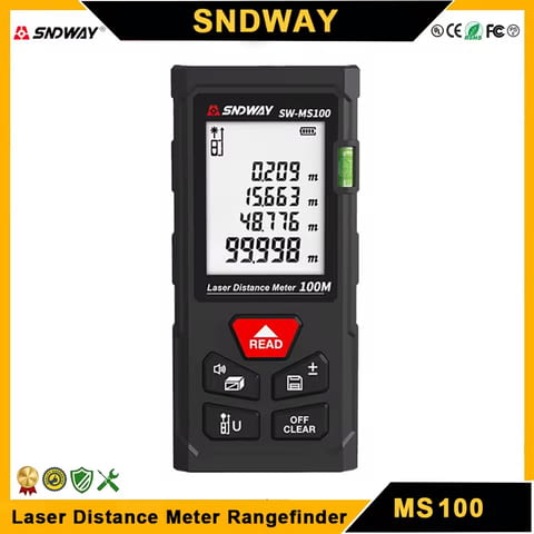 Лазерна ролетка 100м SNDWAY - град София | Инструменти - снимка 1