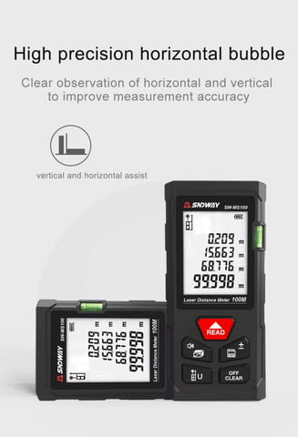 Лазерна ролетка 100м SNDWAY - град София | Инструменти - снимка 10