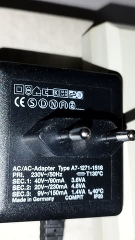 Телефонна централа немска аналогова - telefon nebenstellenanlage ТК 2/8F - снимка 6