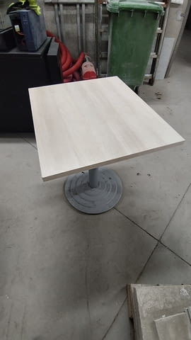 Маса правоъгълна 70см/59см с метален крак MAP, Classic, Fixed - city of Sofia | Tables - снимка 4