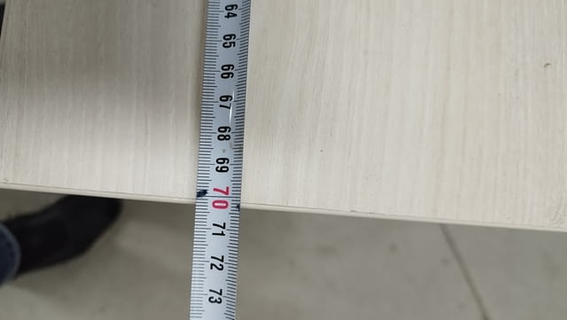 Маса правоъгълна 70см/59см с метален крак MAP, Classic, Fixed - city of Sofia | Tables - снимка 5