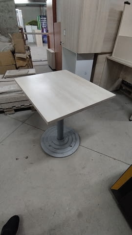 Маса правоъгълна 70см/59см с метален крак MAP, Classic, Fixed - city of Sofia | Tables - снимка 7