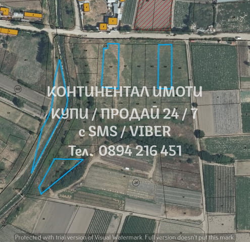 Кодкд. 62527. Парцели в регулация от 860м2 в нов микрорайон в източната част на селото, спокойно и п - снимка 4