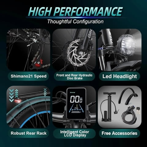 Електрически велосипед/колело KETELES K800 2000W 23AH - град Разград | Други - снимка 5