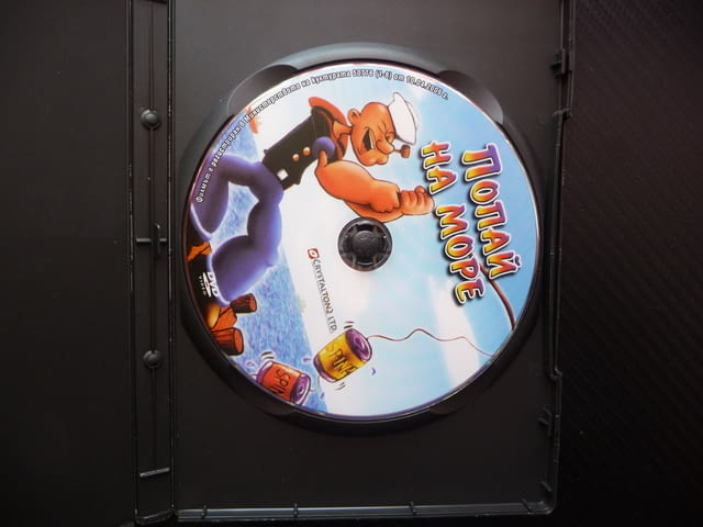 Попай на море DVD филм Моряка неостаряващи филмчета спанак хубаво лула консерва бой готино старите л - снимка 2